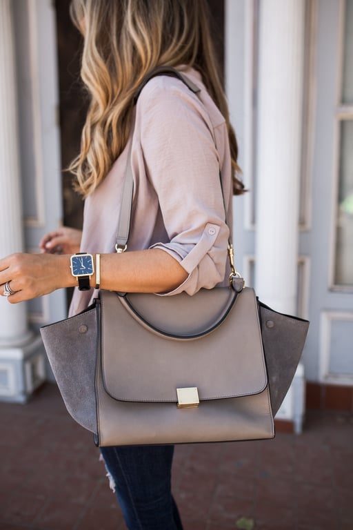 Celine Trapeze Handbag 