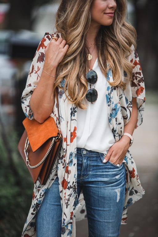 Beige Kimono