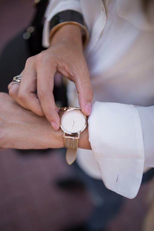 Charming Charlie Gold Watch 