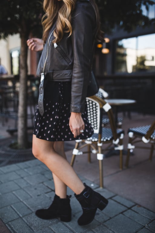 Suede Buckle Boots