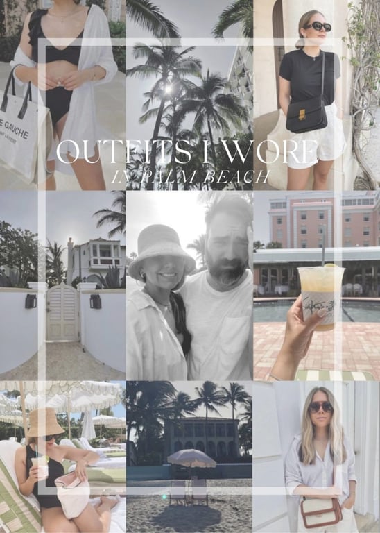 What I Wore in Palm Beach