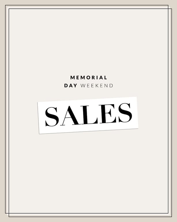 Memorial Day Sales I’ll Be Checking Out