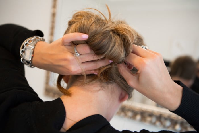 chignon hair tutorial