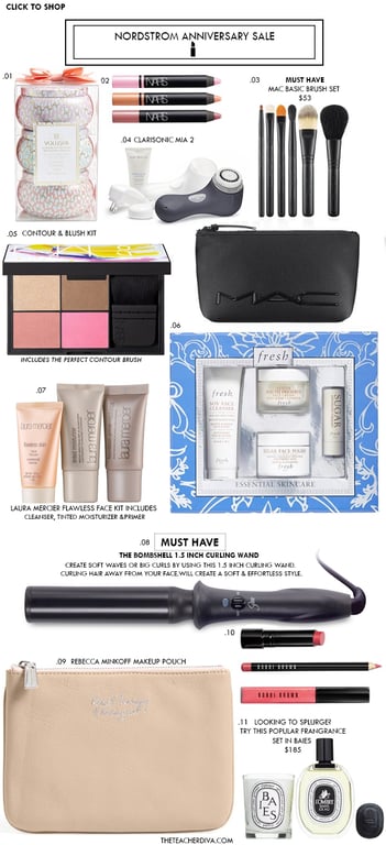 Nordstrom Anniversary Sale Beauty Exclusives 2015