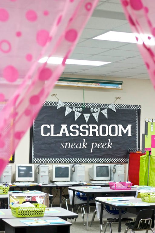 1st Grade Classroom Sneak Peek
