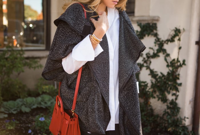 black and white outfit