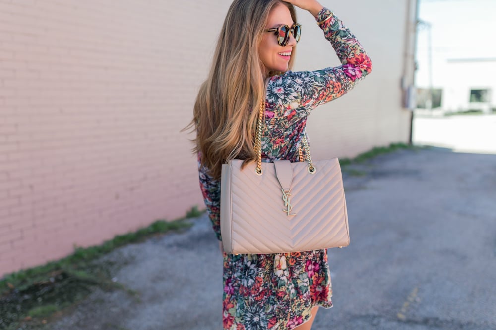 YSL monogram purse