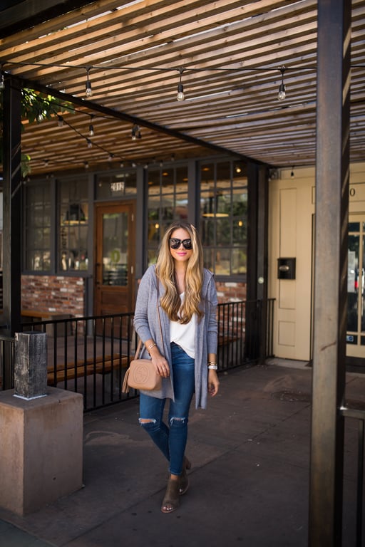 Stripe Button Down Blouse 