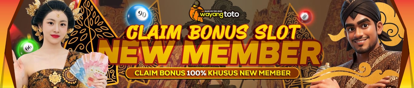 BONUS SLOT 100%, BONUS NEW MEMBER SLOT 100%,