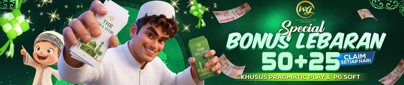 BONUS SPECIAL LEBARAN (50+25)