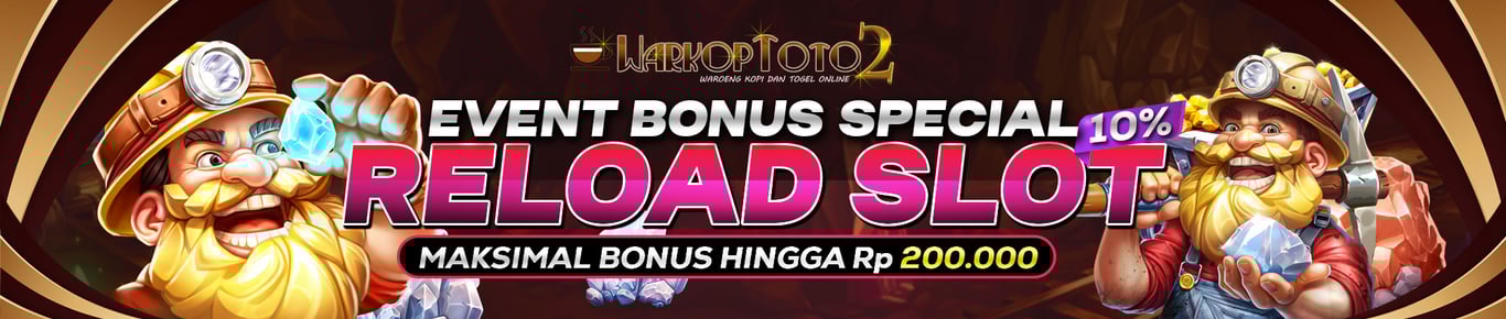 BONUS SLOT RELOAD 10%