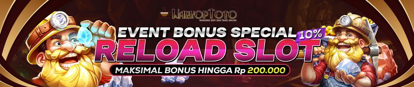 BONUS SLOT RELOAD 10%