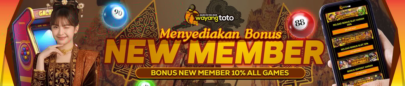 BONUS SLOT 10%, BONUS NEW MEMBER SLOT 10%