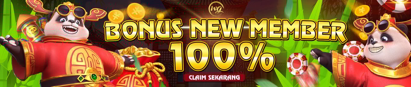 BONUS NEW MEMBER 100%