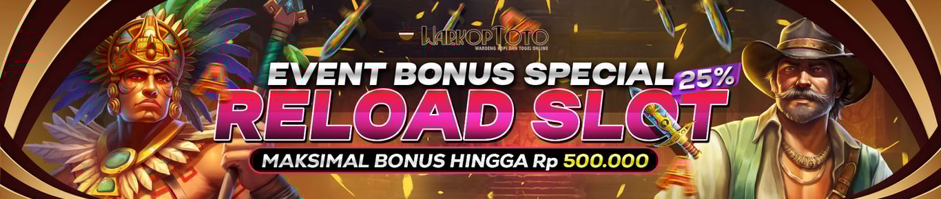 BONUS SLOT RELOAD 25%