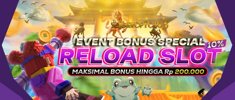 BONUS REALOAD SLOT HARIAN 10%