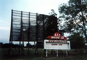 411 screen tower and marquee