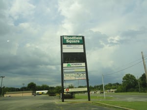 former site-now strip mall