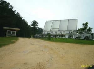Front of Blue Moon Drive-In