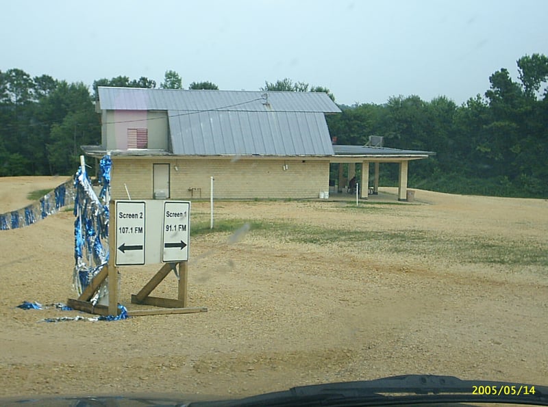 Entrance - Blue Moon Drive-In