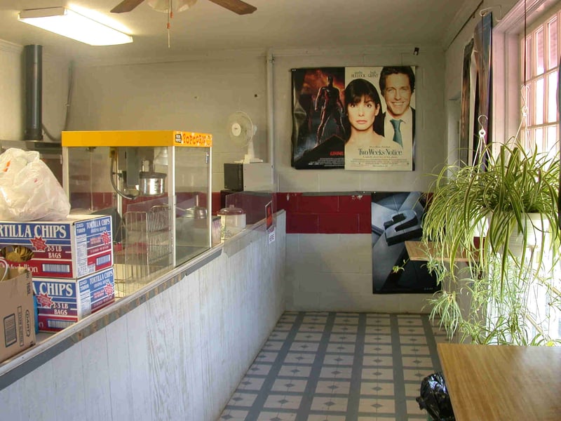 Inside view of the concession