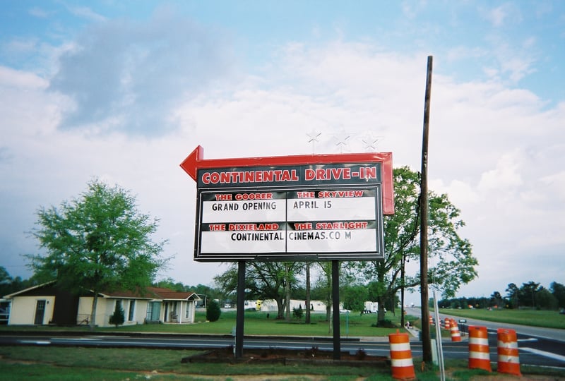 Continental Drive-In marquee