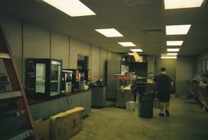 Continental Drive-In snack bar (still under construction)