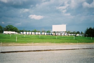 Continental Drive-In screen