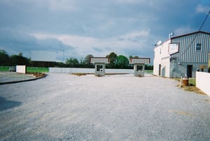 Continental Drive-In box office entrance