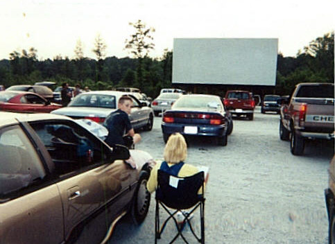 screen and field; taken opening night on May 22, 1998