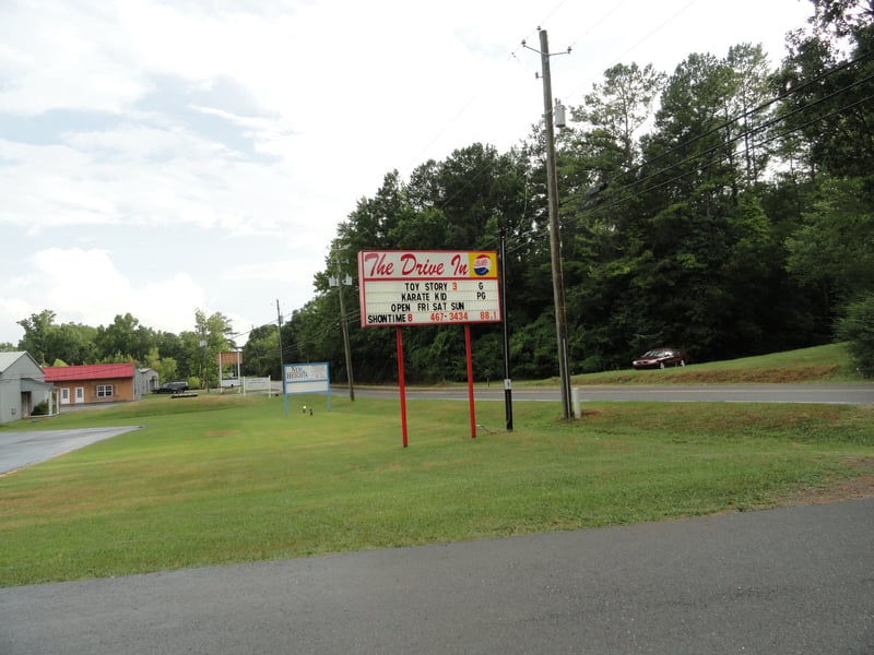 The Drive-In marquee