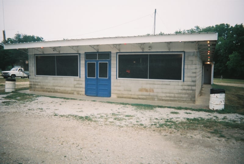 Concession stand at the Kings Drive-In in Russellville, AL.