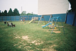 Playground at the Kings Drive-In in Russellville, AL.