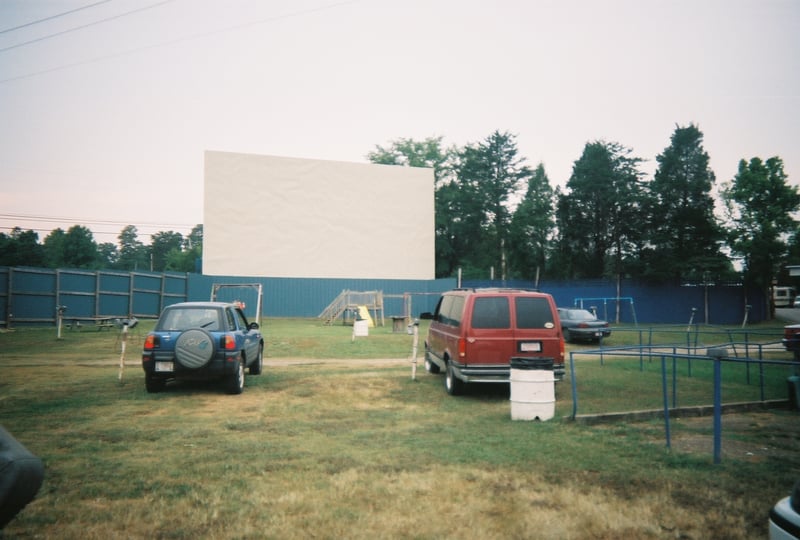 Screen at the Kings Drive-In in Russellville, AL.