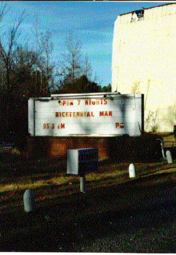 screen tower and marquee