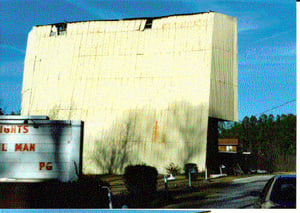 screen tower and marquee