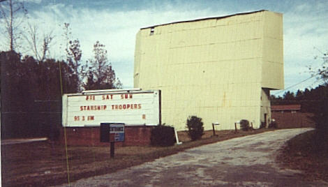 marquee and screen tower