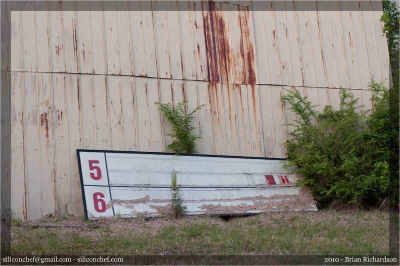 The Piedmont Drive-In as of April 29, 2010