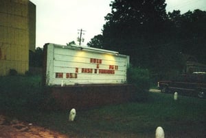 Piedmont marquee ready for a show.