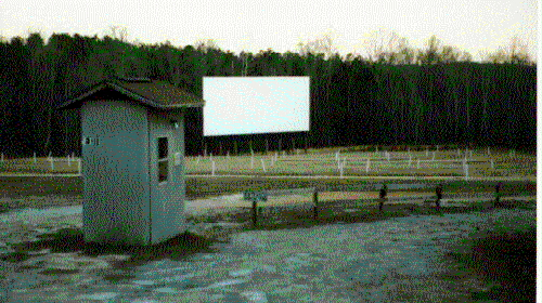 box office, screen, and field
