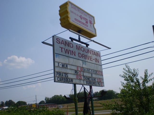 an updated photo of the Sand Mountain Twin marquee