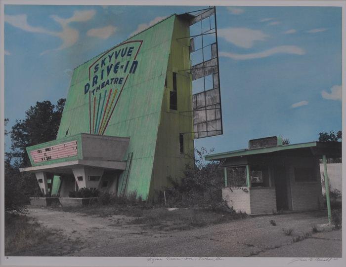 Skyvue Drive-Inn sometime in the 1980's after it closed.