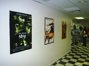 Concession area of the Starlight Drive-In in Anniston, Alabama.