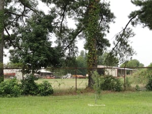 former site from the back