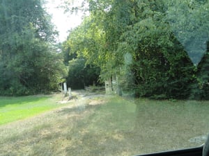 old entrance and ticket booth