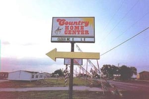 Marquee on hwy 71, just north of Springdale.