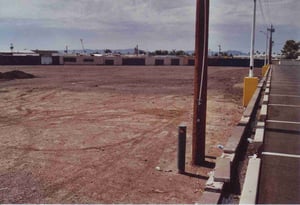 The lot as it looks today next to K-Mart