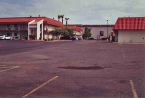 The drive-in used to be where Motel 6 and Super 8 Motel are today
