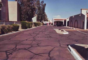 The drive-in site is a housing complex today