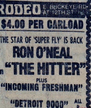 AZ Republic newspaper Ad for a triple feature at the Rodeo Drive-In in Phoenix Arizona. This ad is from 1979, a Ryan ONeal movie and two others you never heard of now or since.